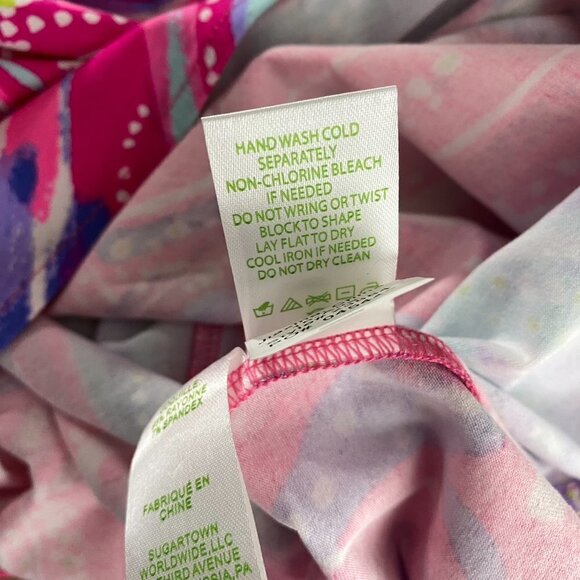 Lilly‎ Pulitzer Gianna Tunic Dress Oh My Guava Engineered Women's XS DR-1055 - Picture 10 of 10